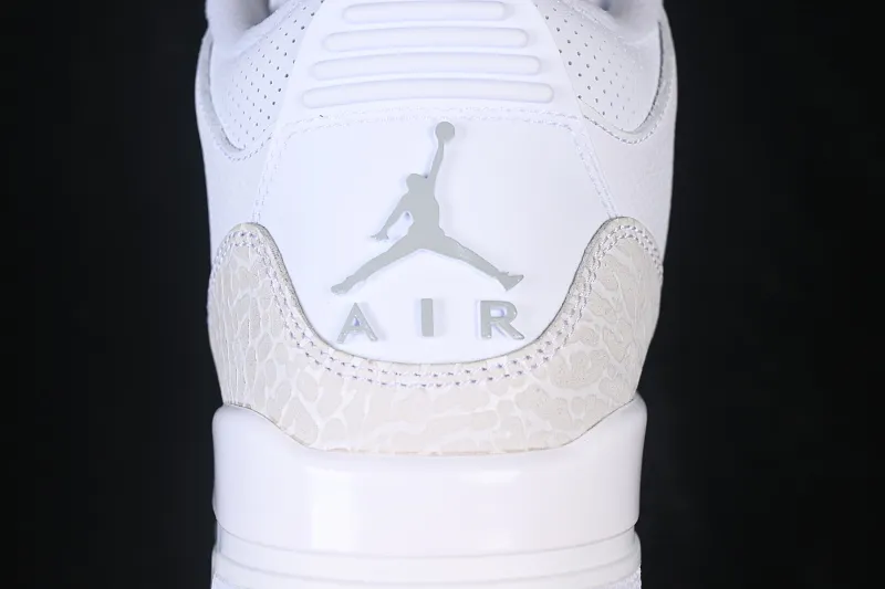 All categories Air Jordan Jordan series basketball shoes Air Jordan 3 LJR version Air Jordan 3 Retro "Pure Money" AJ3 Joe 3 replica white cat CT8532-111